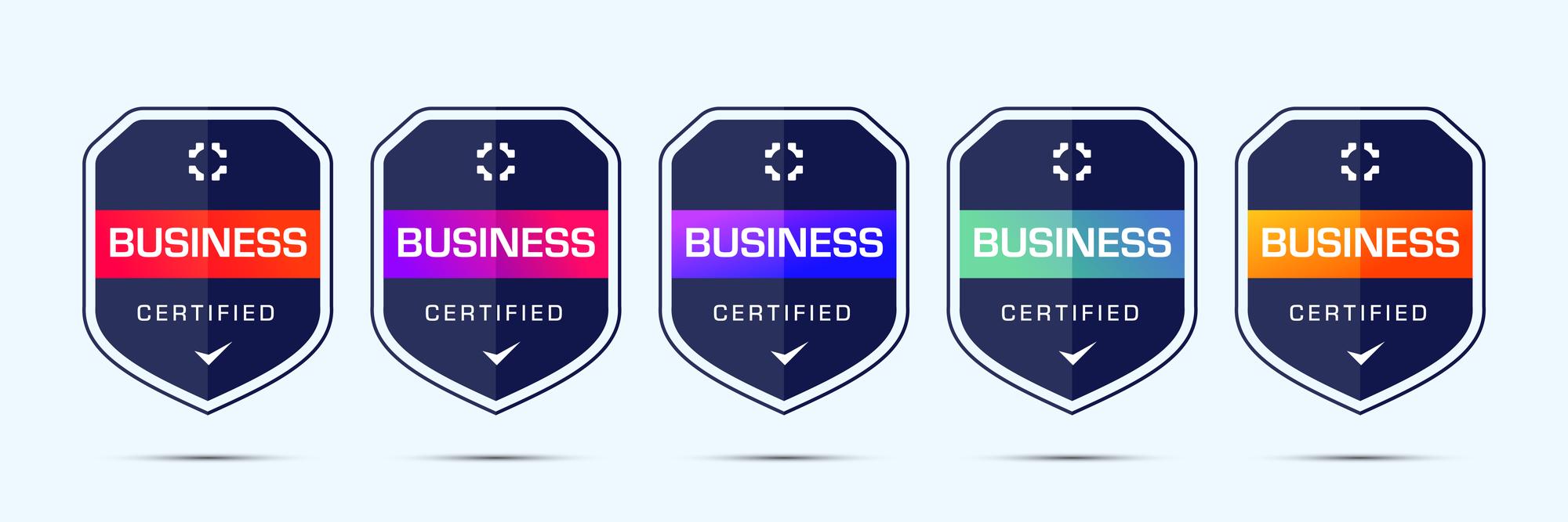 Marketing network badges