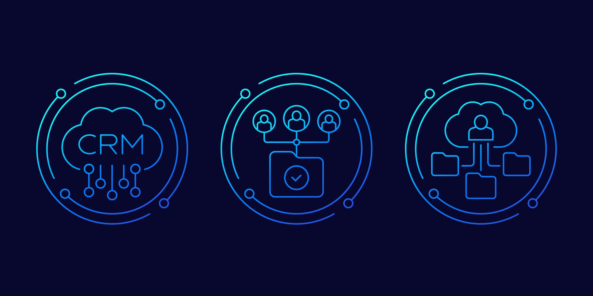 CRM integration iconography